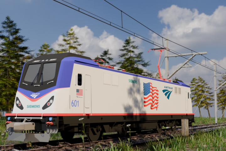 Siemens ACS-64 в лесу