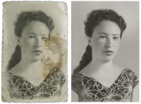 Реставрация старого фото.