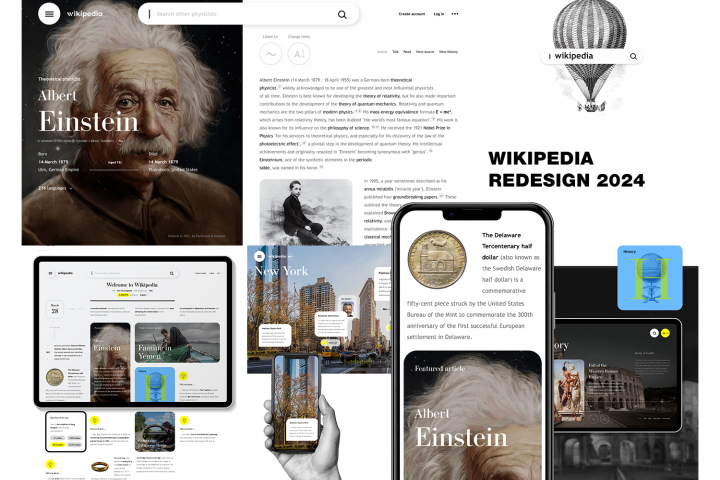 Wikipedia Redesign 2024