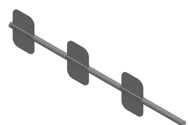 Заслонка коллектора