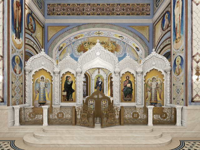 Интерьер церкви