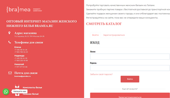 Пакетная настройка - КОМАНДА Клиент: ИМ bramea.ru