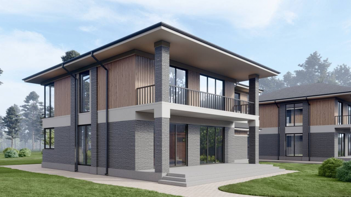 Современный дом