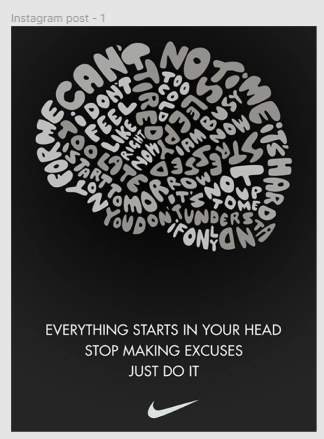 Листовка для Nike