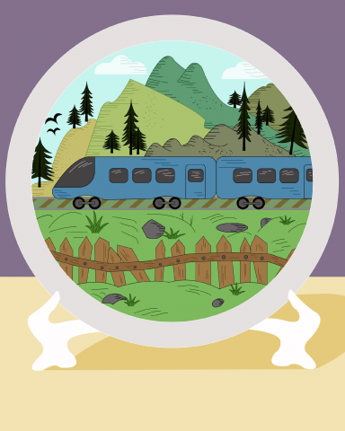 Сувенирная тарелка