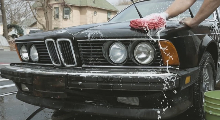 Реклама автомобильных моющих средств