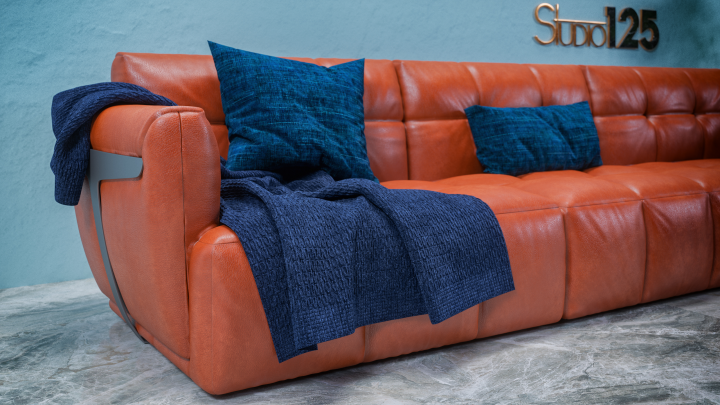 Визуализация дивана " Natuzzi"