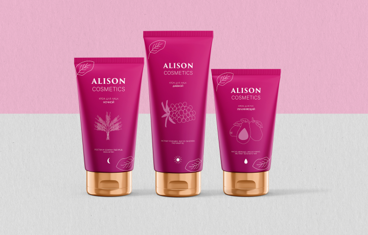 Дизайн упаковки для Alison