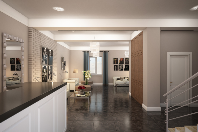 Холл гостиницы