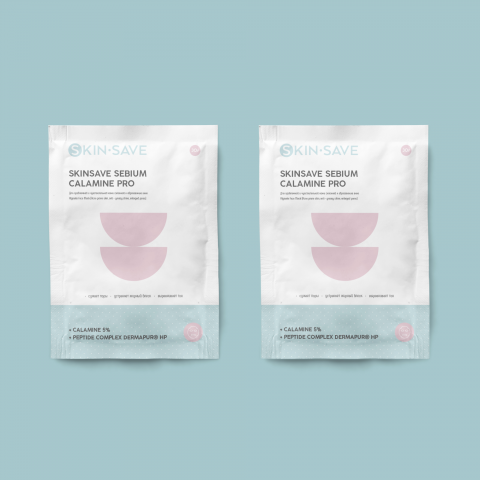 Дизайн упаковки маски для лица SKINSAVE