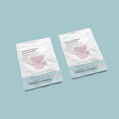 Дизайн упаковки маски для лица SKINSAVE
