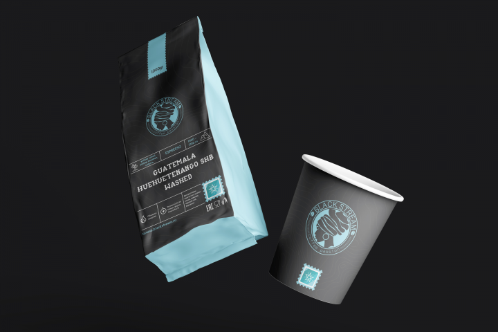Брендинг для Black stream coffee