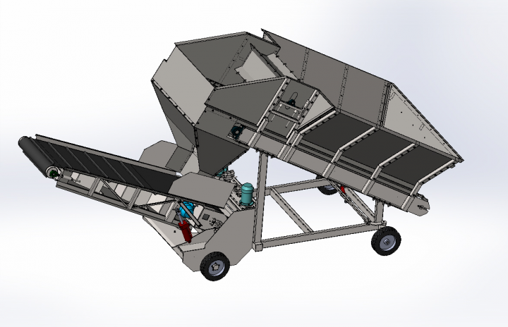 Установка подачи компоста