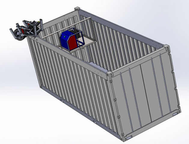 Установка разворачивая магистрального трубопровода