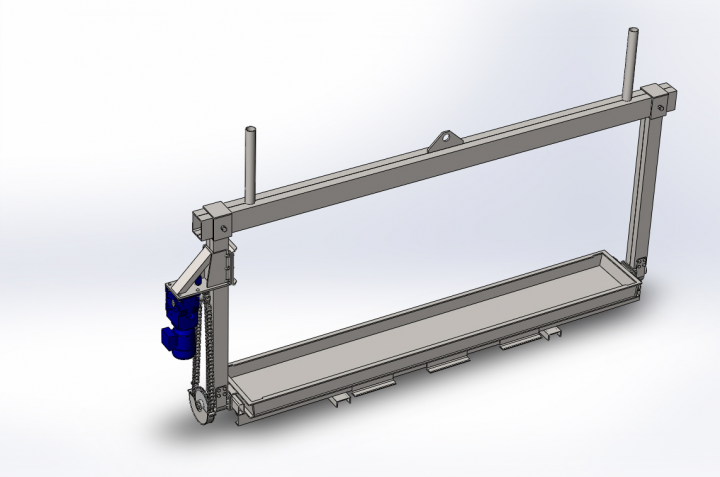 Устройство переворота бетонных форм