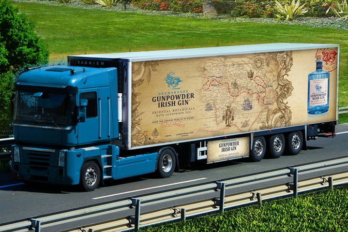 Баннер на фуру