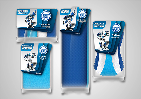 Губки и салфетки для машин