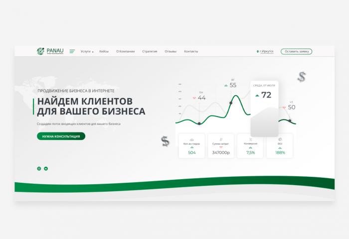 Маркетинговое агентство - PANAU