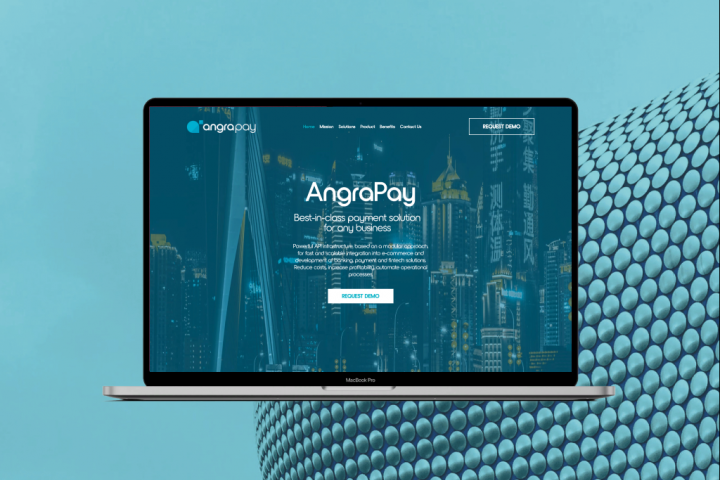 Разработка лендинга для криптокомпании