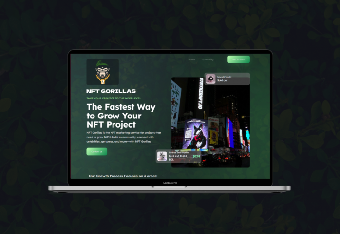 NFT Landing page