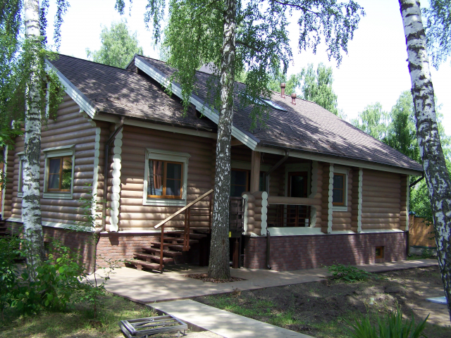 Реконструкция сруба. Орёл.