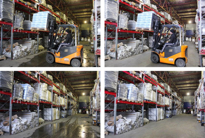 Фото склада. Придание более презентабельного вида.