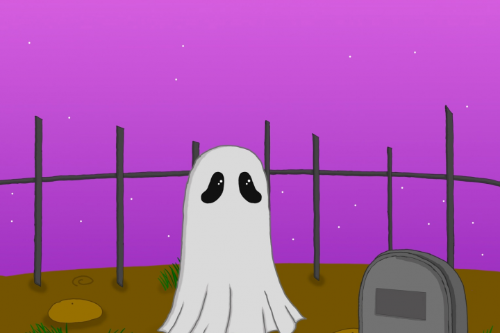 Открытка на Хэллоуин