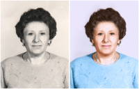 Ретушь + перевод в цвет kardaria@mail.ru