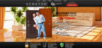 Landing Page  - продажа входных дверей Сенатор