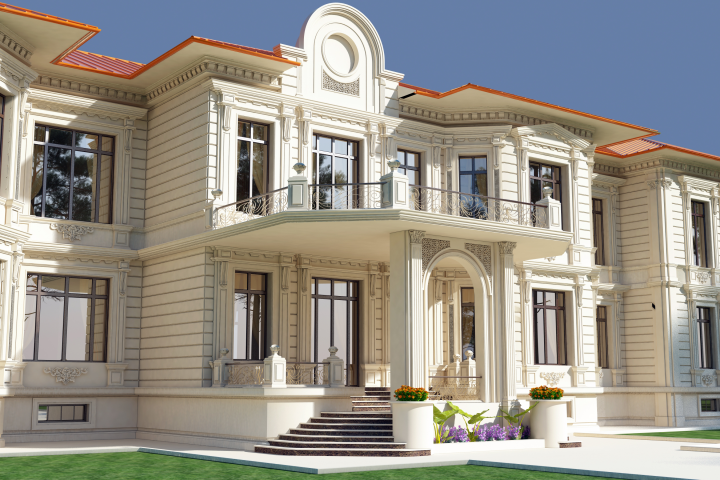 большой особняк