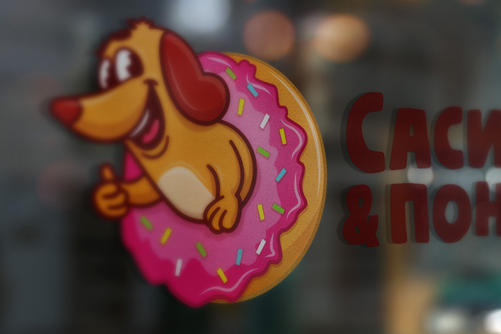 Дизайн франшизы Сосиска & пончик