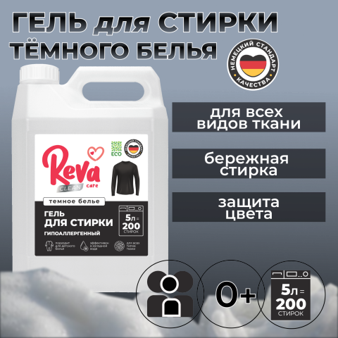 Гель для стирки. Продающий дизайн