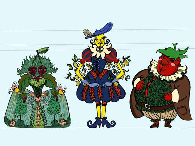 Линейка персонажей