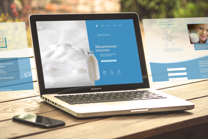 Лендинг для фермерского хозяйства