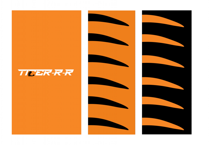 Фирменный стиль бренда спортивного питания "Tiger-r-r"