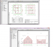 Фасад деревянного жилого дома
