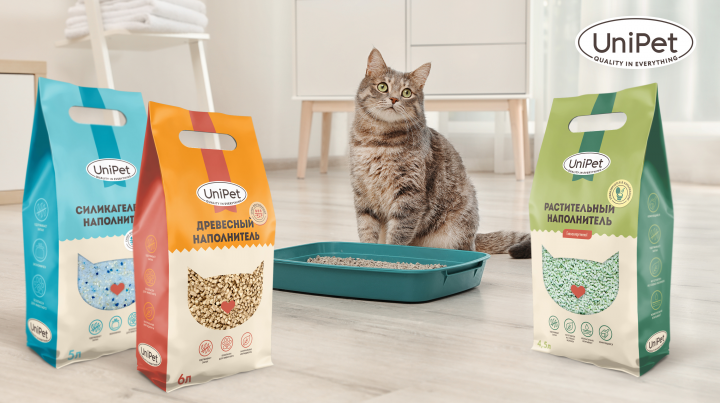 Разработка бренда зоотоваров "Unipet"
