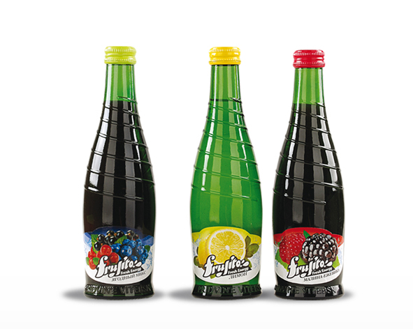 Этикетка для натурального напитка "Frujito"
