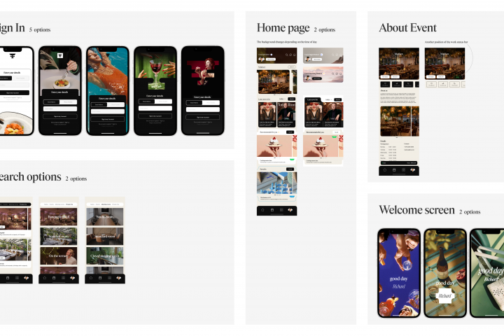 Мобильное приложение для клуба Town Hall