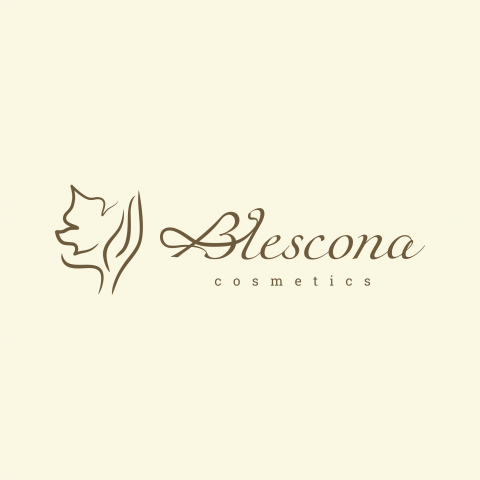 Дизайн логотипа для бренда косметики Blescona