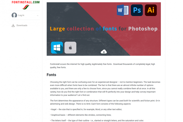 Fontinstall.com