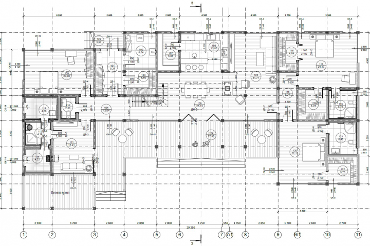 Фахверковый  дом в пос. Васильевка