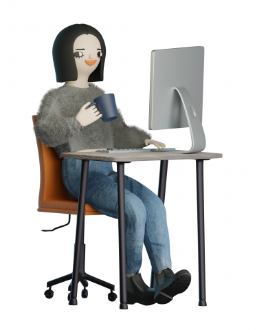 коммерческий персонаж 3d