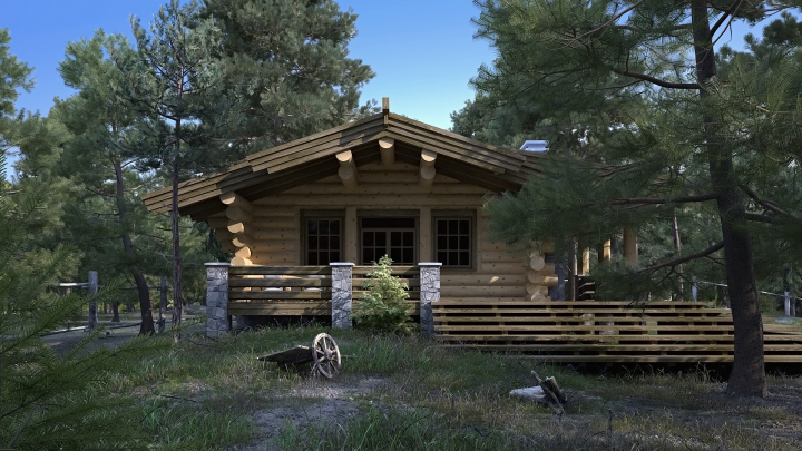 Проект одноэтажного дома