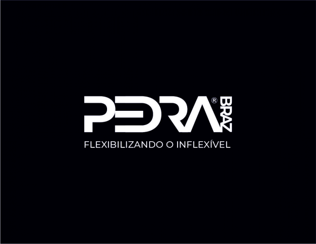 Логотип для сайта по продаже гибкого камня - PEDRA BRAZ Бразилия