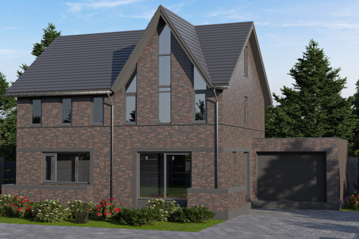 Визуализация дома для каталога