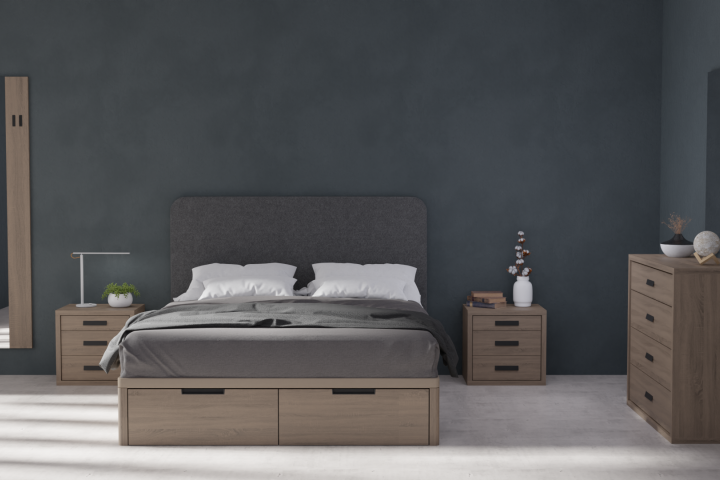 Визуализация спального гарнитура