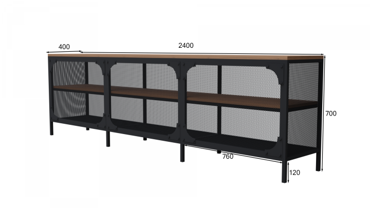 Моделирование мебели с выставлением размеров