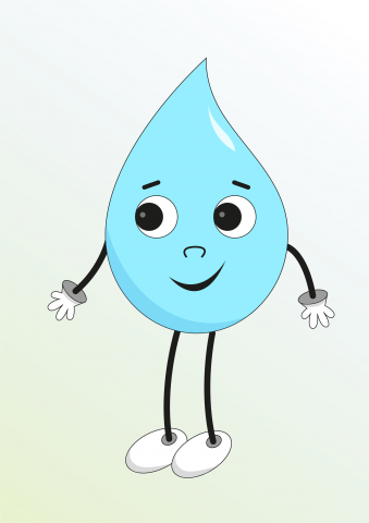 Иллюстрация "Капелька"