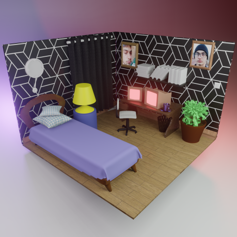 room - комната (визуализация)